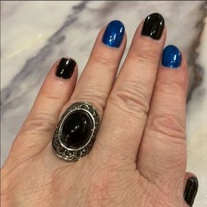 Black & Silver Ring … Beautiful !!! 🆕